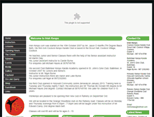Tablet Screenshot of irish-kenpo.com